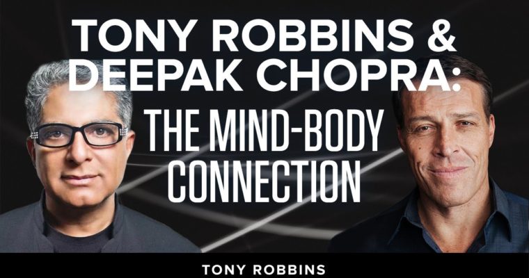 Tony Robbins with Deepak Chopra
