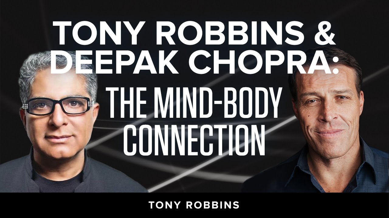 Tony Robbins with Deepak Chopra